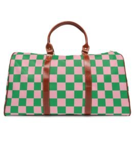 Ivy Weekender - Pink & Green